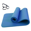 72 x 24 Inches Yoga Mat Non-Slip 10mm Thicknness Exercise Mats with Storage Band and Mesh Bag