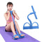 4-Tube Foot Pedal Resistance Band Elastic Sit-Up Pull Rope Multi-Functional Fitness Exercise Bands