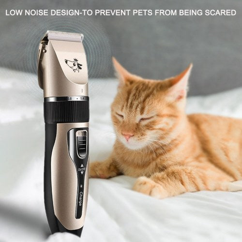 Pet Grooming Hair Clipper Hair Cutter Low Noise Dog Cat Rabbit Hair Trimmer Cutter