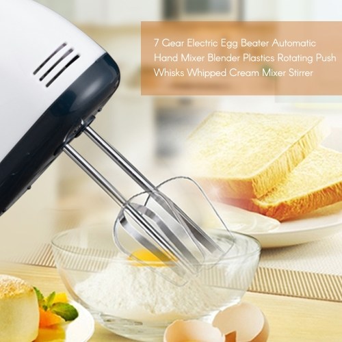 7 Gear Electric Egg Beater Automatic Hand Mixer Blender