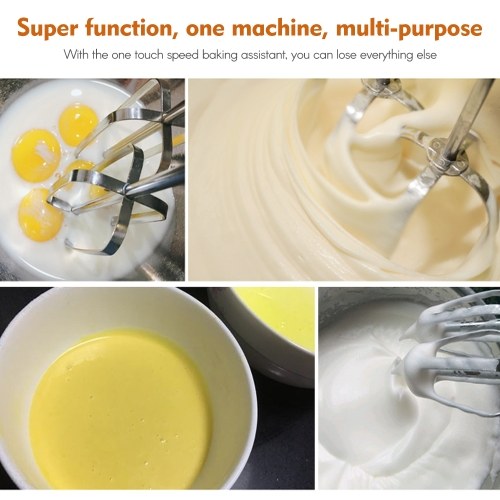 7 Gear Electric Egg Beater Automatic Hand Mixer Blender