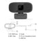 HD 720p Widescreen Desktop Laptop Webcam for Video Calling and Recording