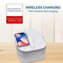 UV Bag Ultraviolet Box Portable UVC Portable USB Rechargeable Cleaning Bag Support Mobile Phone Wireless Charging