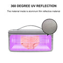 UV Bag Ultraviolet Box Portable UVC Portable USB Rechargeable Cleaning Bag Support Mobile Phone Wireless Charging