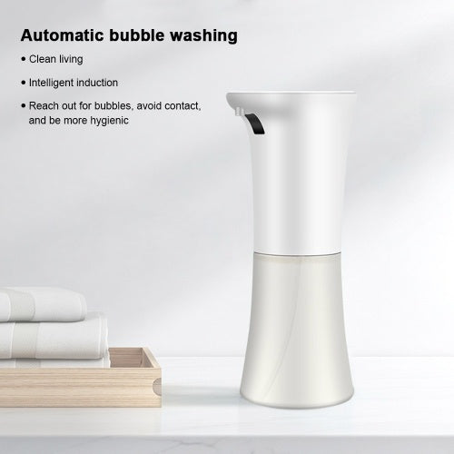 300ML Automatic Soap Dispenser Liquid Soap Shower Gel Shaving Blister Bottle with Intelligent Sensor