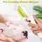 Pet Combing Shower Sprayer Water Sprinkler Brush for Dogs and Cats Puppy Bath Scrubber,Handheld Grooming Shower Head