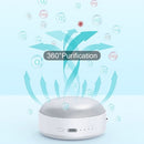 Mini Ozone Generator Air Purifier Odor Eliminator 4 Levels Adjustment Rechargeable Air Cleaner Deodorization