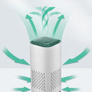 Desktop Air Purifier with High Efficiency Carbon Filter Portable Air Purifier USB Charging Quiet Bedroom Air Cleaner