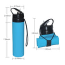 600mL Collapsible Water Bottle Foldable Water Bottle