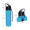 600mL Collapsible Water Bottle Foldable Water Bottle