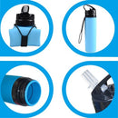 600mL Collapsible Water Bottle Foldable Water Bottle