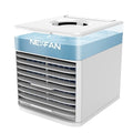 NexFan Portable Air Cooler 3 Speeds USB Air Conditioner 7 LEDs Light(without UV Function)