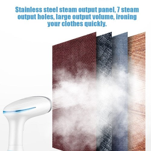 290ml Mini Portable Handheld Fabric Steamer 1500W Pressurize Powerful Steam Ironing Machine