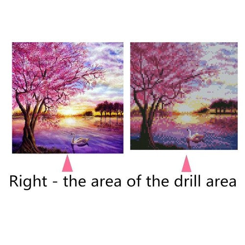 DIY 5D Diamond Painting Cross Stitch Full Drill Crystal Pictures Arts Craft for Home Wall Decor Gift