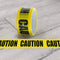 Yellow Tape Black Text Warning Isolation Slogan Adesive Tape Hazard Barrier Safety Caution Tape (Caution)