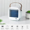 Mini Desktop Air Conditioner Fan Portable Air Purification Noiseless Evaporative Air Humidifier Purifier