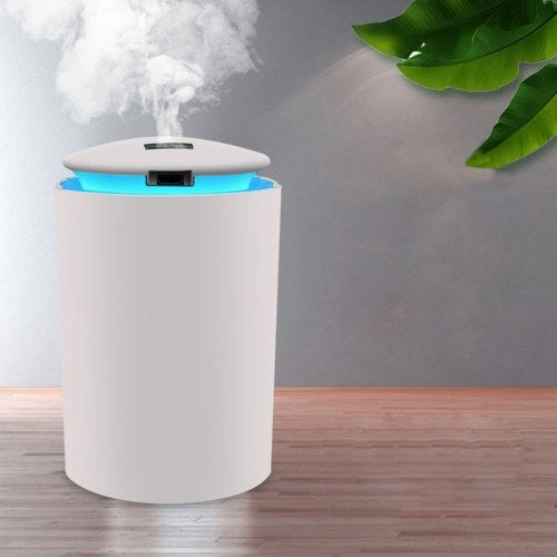 260mL Mist Humidifier Diffuser with LED Light Quiet Humidifier