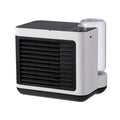 Desktop Air Cooler Air Conditioner Fan with LED Light Small Personal USB 3 Speeds Desk Fan