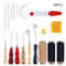 19Pcs Leather Waxed Thread Craft Tool DIY Sewing Accessories Leather Hand Sewing Needles for Leather Carpet Canvas DIY Sewing