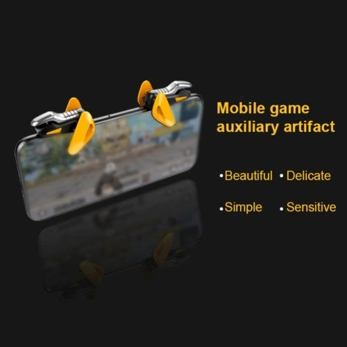 Mobile Game Controller, Sensitive Shoot and Aim Button，Little Bee Auxiliary Button Fast Shooting Button Controller，Game Trigger Joystick Gamepad for PUBG/Knives Out/Rules of Survival, PUGB Helper for Android/iPhone