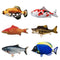 Realistic Plush Simulation Electric Doll Fish Funny Interactive Pets Chew Bite Supplies for Cat Fish Flop Cat Toy for Biting and Kicking