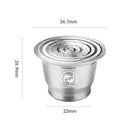 Compatible With Nespresso Stainless Steel Coffee Capsule