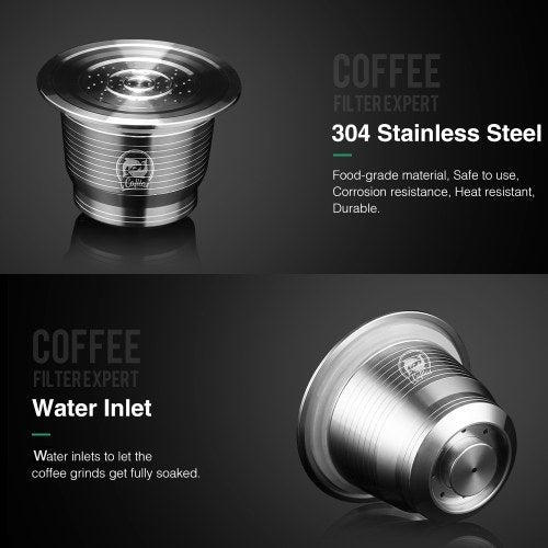 Compatible With Nespresso Stainless Steel Coffee Capsule