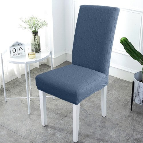 Dining Chair Slipcover, High Stretch Removable Chair Cover Washable Chair Seat Protector Cover