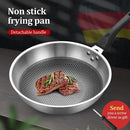 Stainless Steel Stir Fry Pan