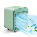 Portable Air Cooler 3 Adjustable Wind Speed Quiet Rechargeable Desktop Air Conditioner