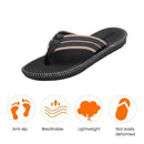 Men's Sandals Flip-Flop Slipper Shoes Anti-Slip EVA Flip Flops Flat Shoes with Comfortable Footbed for Outdoor Indoor Home Beach Sea