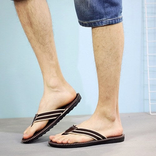 Men's Sandals Flip-Flop Slipper Shoes Anti-Slip EVA Flip Flops Flat Shoes with Comfortable Footbed for Outdoor Indoor Home Beach Sea