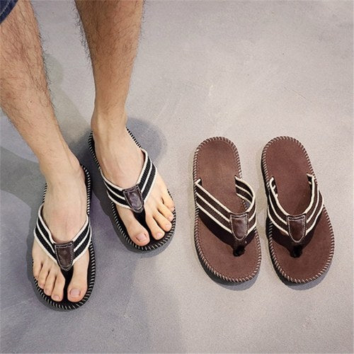 Men's Sandals Flip-Flop Slipper Shoes Anti-Slip EVA Flip Flops Flat Shoes with Comfortable Footbed for Outdoor Indoor Home Beach Sea