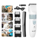 Pet Grooming Clippers Pet Hair Clipper Low Noise Trimmer Dog Trimming Cordless Clipper Kit Rechargeable Shavers for Pet