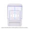 Double 380ml Soap Dispenser Wall-mount Shower Bath Shampoo Dispenser Manual Pushing Liquid Soap Container Bathroom Washroom Accessories