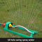 18 Hole Oscillating Sprinkler Outdoor Sprinklers for Lawn Irrigation Garden Sprinkler