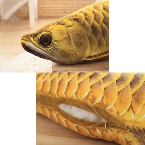 Realistic Plush Simulation Doll Fish, Funny Interactive Pets Chew Bite Supplies for Cat/Kitty/Kitten Fish Flop Cat Toy Catnip Toys