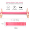 5 PCS Resistance Band Non-toxic & Tasteless Silicone Exercise Elastic Band Set