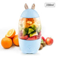 330mL Portable Juicer Electric Mixer Cup USB Rechargeable Mini Smoothie Blender Shakes