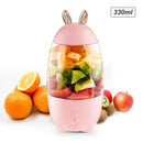 330mL Portable Juicer Electric Mixer Cup USB Rechargeable Mini Smoothie Blender Shakes