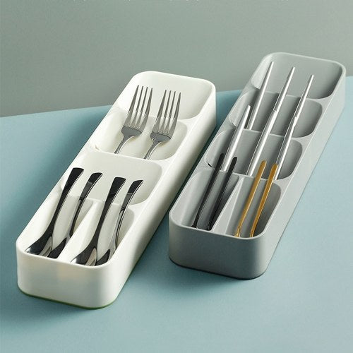 Cutlery Organizer Tray Silverware Storage Case