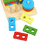 Wooden Puzzle Blocks Kids Toddler Puzzle Geometry Toys Shapes Sorter Preschool Geometric Blocks Stacking Games