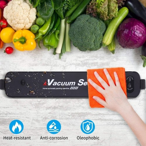 Upgrade Vacuum Sealer Machine Automatic Food Saver Machine Compact Food Sealer Vacuum