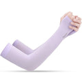 Arm Sleeves Cooling UV Protection Sun Sleeves Long Arm Cover Warmers Women Men Arm Sleeves for Outdoor Sports Running Golf Cycling