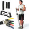 11PC Resistance Bands Set  with Handles Fitness Exercises Bands