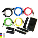 11PC Resistance Bands Set  with Handles Fitness Exercises Bands