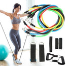 11PC Resistance Bands Set  with Handles Fitness Exercises Bands