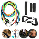 11PC Resistance Bands Set  with Handles Fitness Exercises Bands