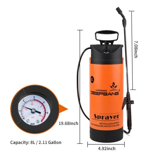 2 Gallon Garden Pump Sprayer