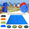 Outdoor Beach Blanket Waterproof Beach Mat Lightweight Sand Resistant Picnic Blanket with Storage Bag for Hiking Camping Patio Garden Backyard Activities